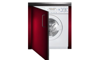 Baumatic BWDI126N Fully-Integrated 60cm 6kg Washer / 4kg Dryer with 1200rpm Spin Speed.Ex-Display