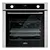 Belling BI603MFCBLK 60cm Single Electric Multifunction Built-In Oven