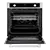 Belling BI603MFCBLK 60cm Single Electric Multifunction Built-In Oven