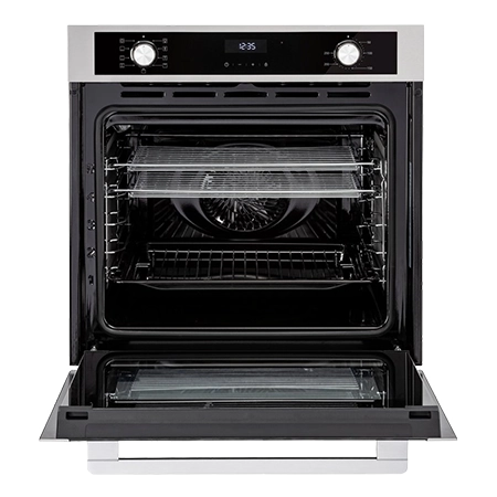 Belling BI603MFCBLK 60cm Single Electric Multifunction Built-In Oven