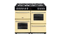 Belling 100DFTCrm Dual Fuel Range Cooker - Cream