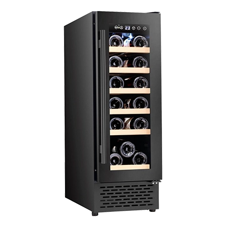 CATA UBBKWC30 29.5cm Wine Cooler in Black with 18 bottle capacity