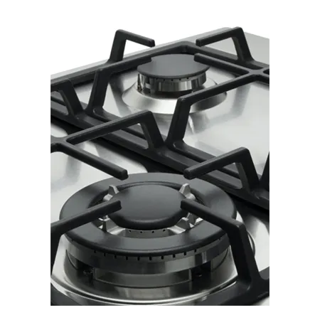 CATA UBGHDFFJ60.1 60cm 4 Burner Inc Wok Gas Hob with LPG convertible in  Stainless Steel