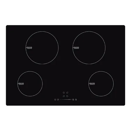 CATA UBIND77F 77cm 4 Zones Induction Hob with Touch Control in Matt Black Glass Colour