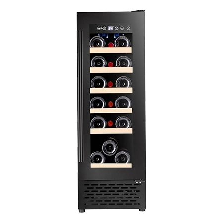 CATA UBBKWC30 29.5cm Wine Cooler in Black with 18 bottle capacity