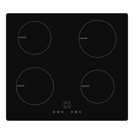 CATA UBIND60FLC 60cm 4 Zones Induction Hob with Touch Control in Matt Black Glass Colour