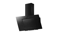CATA ANG90BK 90cm Black Angled Glass Hood