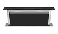 CATA UBDDGS90ABK1 90cm Black Motorised Downdraft Hood