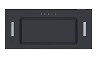 CATA UBICON52BK 52cm Black Glass Canopy Hood