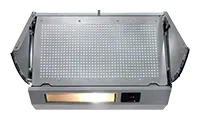 CATA UBINTD60SV 60cm Silver Integrated Hood Full Front Flap