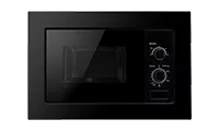 CATA UBPBK20LC 60cm Black 20L Solo Microwave Rotary Controls