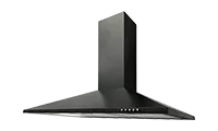 CATA UBSCH90BK 90cm Black Chimney Hood