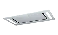 CATA UBSDCH901W 90cm White Glass Ceiling Hood