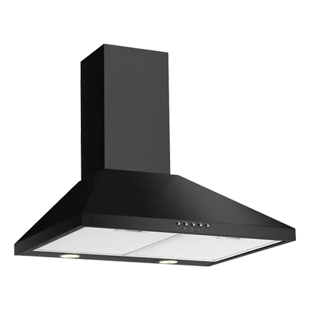 CDA ECH73BL 70cm Chimney Cooker Hood