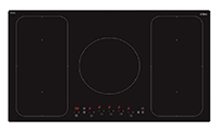 CDA HN9611FR 90cm Frameless 5 Zone Induction Hob with Touch Controls