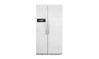 CDA PC50WH American Style Side By Side Fridge Freezer in White