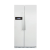 CDA PC50WH American Style Side By Side Fridge Freezer in White