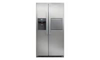 CDA PC70SC 512 Litre American style side-by-side frost free fridge freezer with Ice Water & home bar in Stainless Steel.Ex-Display