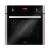 CDA SC222SS Four Function Electric Single Oven Black Glass