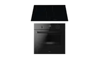 CDA SC223BLKIT 59.5cm Built In Electric Single Oven with 59.2cm Induction Hob