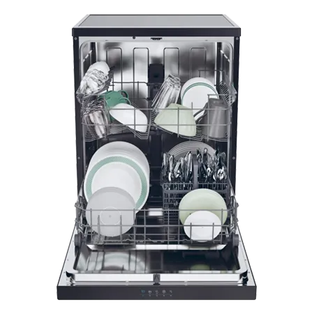 Candy CF3C9E0B-80 Freestanding 13 Place Setting Dishwasher in Black