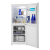 Candy CSC1365WE 54cm Freestanding Fridge Freezer in White with A+ Energy Rating.