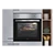 Candy FIDCX600 Built In Single Electric Oven Stainless Steel