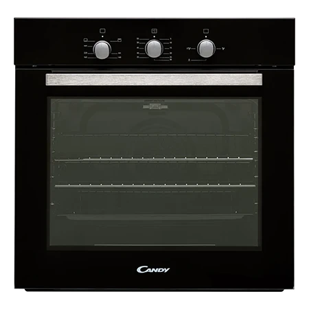 Candy OCGF12B Built In Gas Single Oven - Black