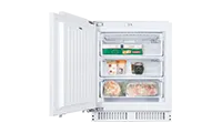 Candy CUS68EWK Integrated Undercounter Freezer - Fixed Hinge