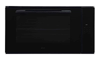 Caple C2902BG Built In 90cm wide Electric Single Oven, Black Glass