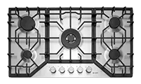 Caple C4091G 86cm Built In Gas Hob, Stainless Steel