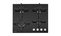 Caple C7561G 59cm Built In Gas Hob, Black