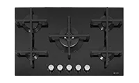 Caple C7571G 76cm Built In Gas Hob, Black
