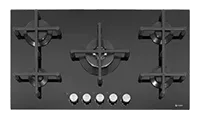 Caple C7591G 86cm Built In Gas Hob, Black