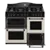 Creda C100RCDFTCRM Creda 100cm 4 Cavity Dual Fuel Range Cooker with 7 Burner Gas Hob including Wok burner with Wok Holder in Cream colour