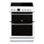 Creda C60CDOW 60cm White Ceramic Double Oven