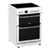 Creda C60CDOW 60cm White Ceramic Double Oven