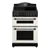 Creda C60CMRCRM Traditional Mini Ceramic Range Cooker with 4 Zone Ceramic Hob in  Cream Colour