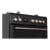 Creda C60DFDOA 60cm Anthracite Dual Fuel Double Oven