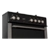 Creda C60DFDOX 60cm Stainless Steel Dual Fuel Double Oven