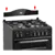 Creda C60DFMRA  60cm Traditional Mini Dual Fuel Range Cooker with 4 Gas Burners including Wok Burner in Anthracite Colour  