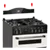 Creda C60DFMRCRM 60cm Traditional Mini Dual Fuel Range Cooker with 4 Gas Burners including Wok Burner in  Cream  Colour 