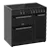 Creda C90RCCCBL 90cm 3 Cavity  electric Ceramic Range Cooker with 5 Zone Ceramic Hob in Black  Colour