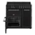 Creda C90RCCTBL 90cm 3 Cavity  electric Ceramic Range Cooker with 5 Zone Ceramic Hob with Splashback in Black  Colour 