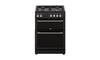 Creda C60DFDOA 60cm Anthracite Dual Fuel Double Oven