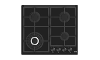 Creda C60GFCWG 60cm 4 Burner Gas Glass Hob