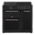 Creda C90RCCCBL 90cm 3 Cavity  electric Ceramic Range Cooker with 5 Zone Ceramic Hob in Black  Colour