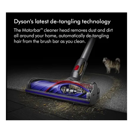 Dyson V8ADVANCED24KIT Vacuum Cleaner - Silver/Nickel