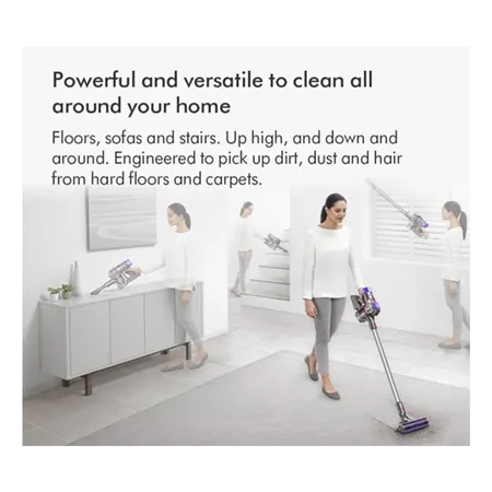 Dyson V8ADVANCED24KIT Vacuum Cleaner - Silver/Nickel