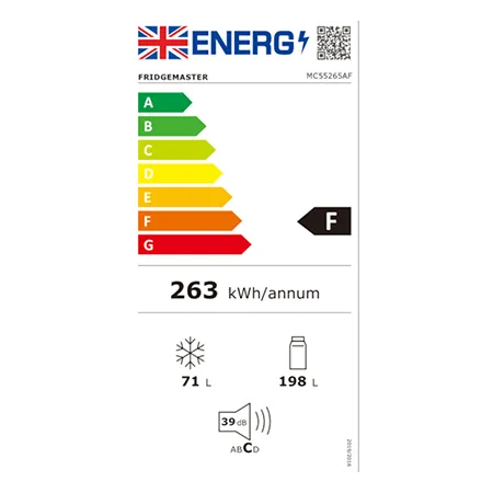 Fridgemaster MC55265AF 70/30 Fridge Freezer